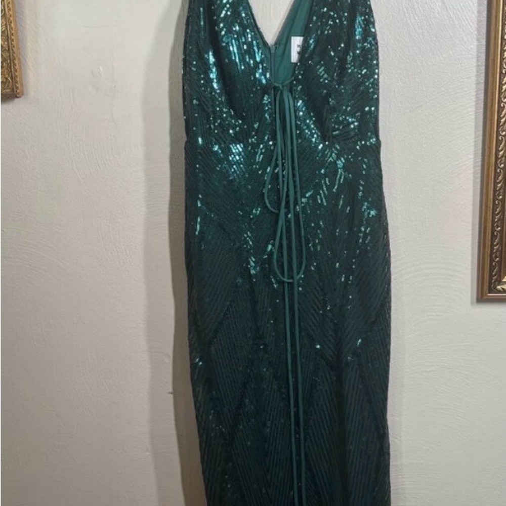 Hello Molly Teal Dress